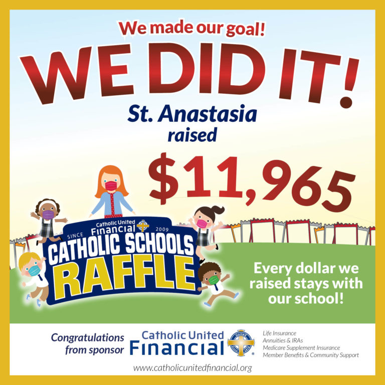 St. Anastasia School Raises More Than 11,000 and Achieves a New Record